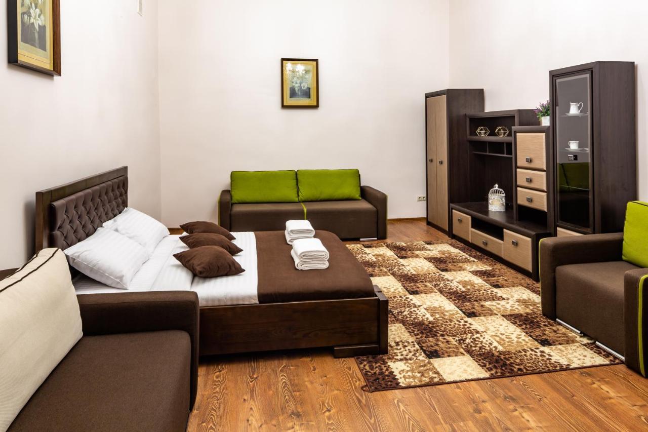 Appartamento Avangard On Sholom Aleikhema St 7 Apart Leopoli Esterno foto